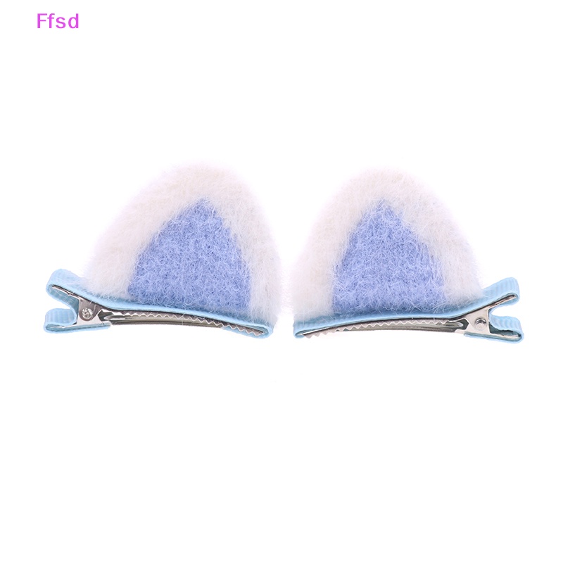 {Ffsd} Kẹp Tóc Trang Trí Hình Tai Thỏ Bằng Lông Nhung Ngọt Ngào Dành Cho Trẻ Em * Bán Chạy