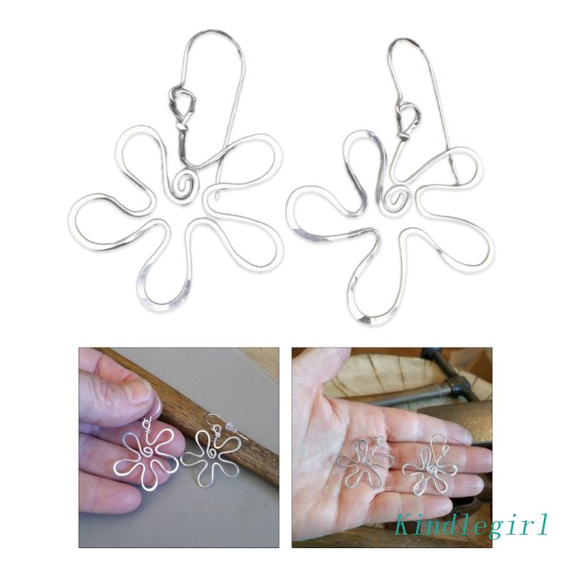 Bông Tai Dạng Móc Hình Hoa Rỗng Thời Trang Cho Nữ