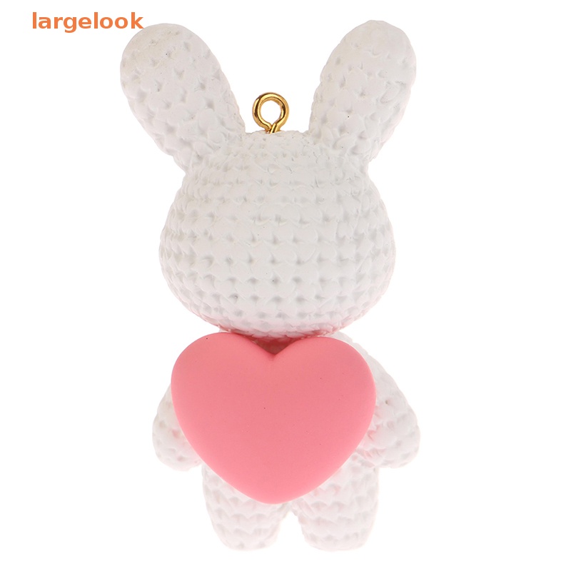 1 Móc Khóa Hình Thỏ Hoạt Hình DIY Xinh Xắn