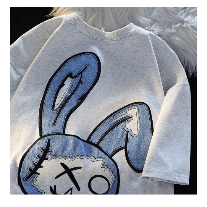 Áo Thun Cotton Tay Ngắn In Hình Đồ Họa Phong Cách Hàn Quốc Mẫu Mới 2023 Thời Trang Cho Nữ