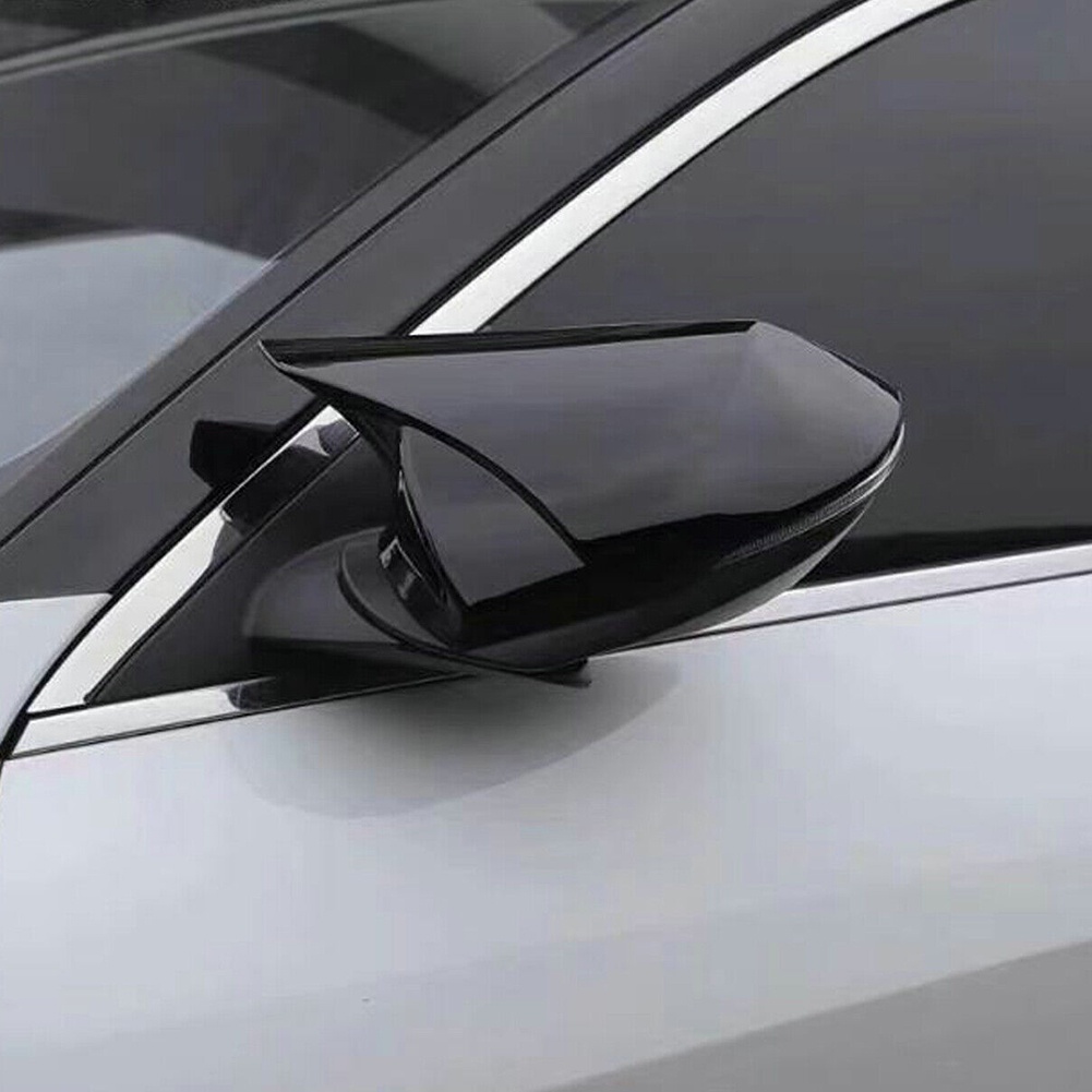 Ốp Gương Chiếu Hậu Màu Đen Bóng Cho Hyundai Elantra 2021-2022