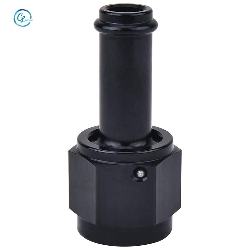 Đầu Nối Dây Dẫn Nhiên Liệu 6AN Female Sang Thẳng Xoay Được Bằng Nhôm Màu Đen