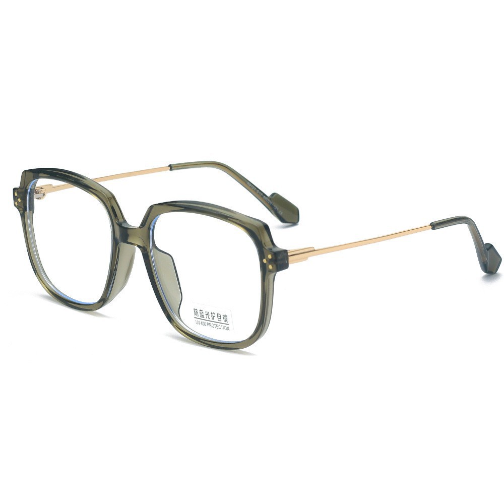 Gọng Quang Học Tr90 Chống Ánh Sáng Xanh Không Có Trang Điểm Phong Cách Ins Cho Nam Và Nữ