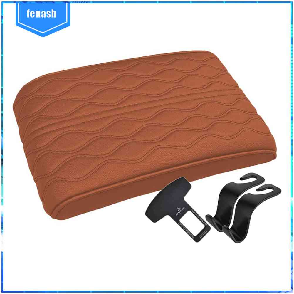 Đệm Da Lót Hộp Tỳ Tay Xe Hơi Màu Đen Thông Dụng