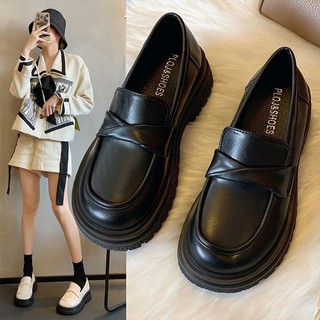 Giày Lười Da Mềm Thoải Mái Cho Nữ