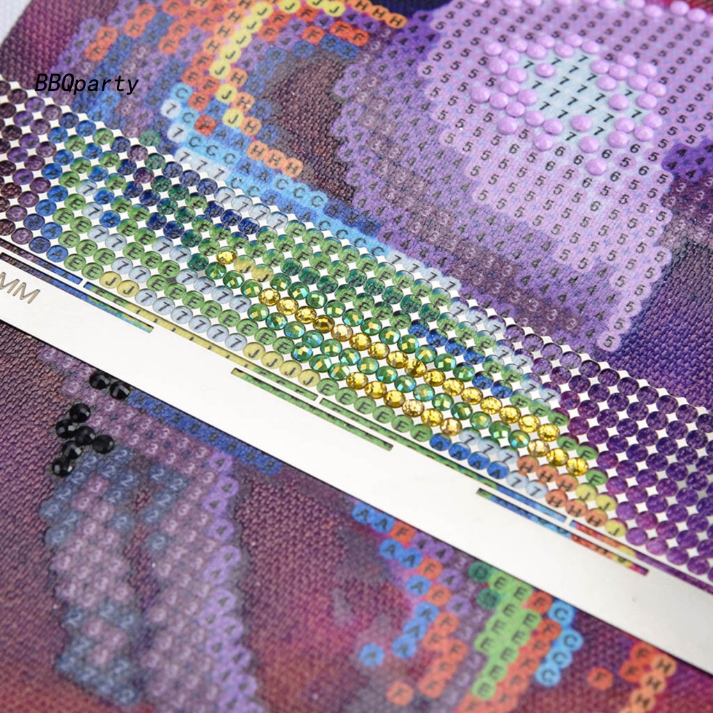 Thước Inox 216 Ngăn 11.5x3cm Hỗ Trợ Vẽ Tranh Đính Đá