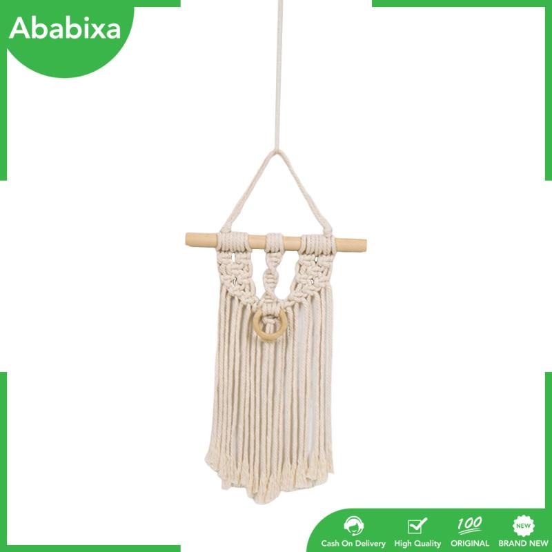 Thảm Dệt Macrame Treo Tường Trang Trí Phòng Ngủ / Nhà Trẻ Kiểu Hình Học Phong Cách Boho Bohemian