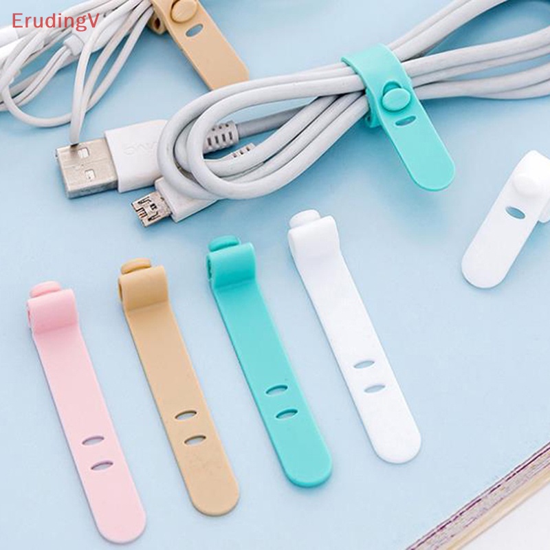 Bộ 32 Kẹp Cố Định Dây Cáp Bằng Silicon Tiện Dụng