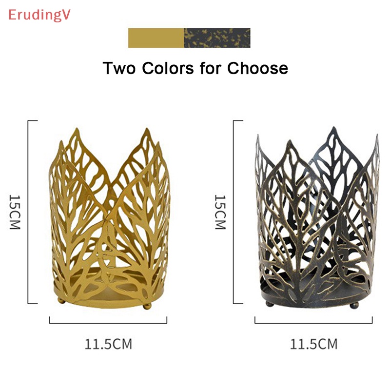 Giá Đỡ Đèn Hình Chiếc Lá Bằng Kim Loại Độc Đáo Trang Trí Bàn Tiệc Cưới