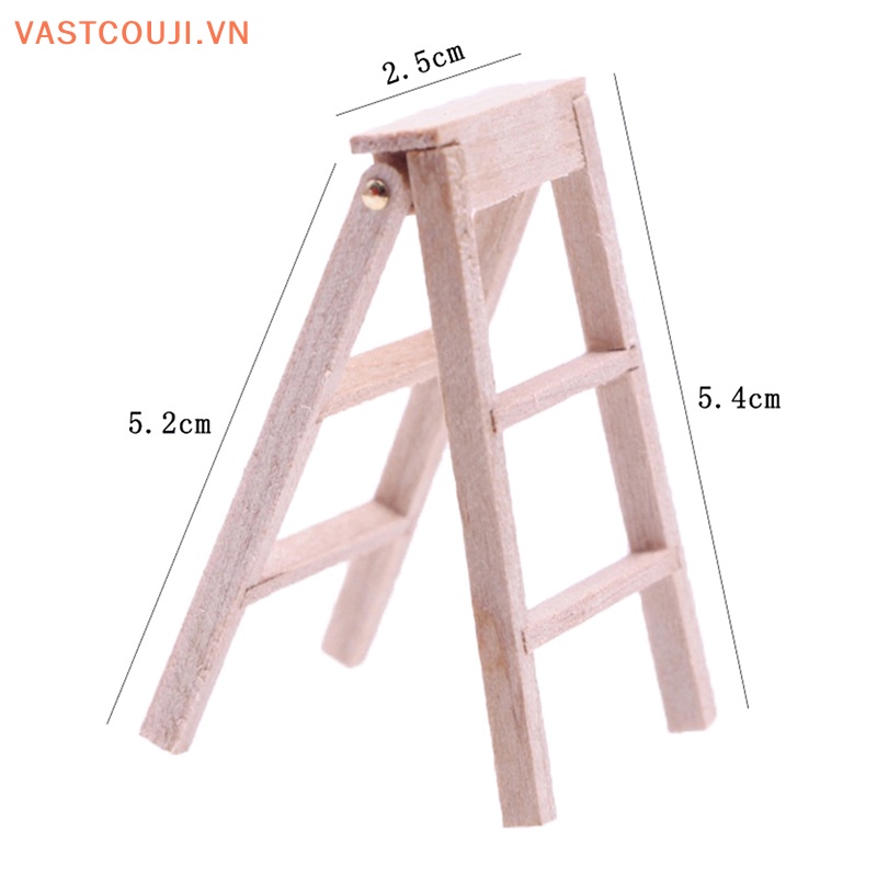 1 Thang Gấp Gọn Trang Trí Nhà Búp Bê VASTJI