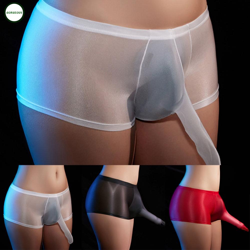 New Coming~Our Shiny and Oily Men's Boxer Briefs are ultra soft with a low rise waist perfect for all sizes Get Yours Today!#Home Essentialses
