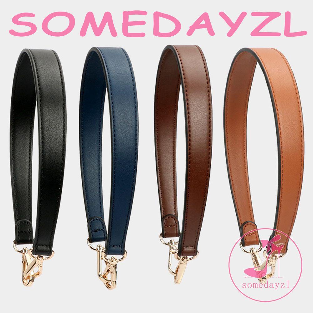 Dây Đeo Túi Xách Bằng Da Màu Trơn Có Thể Tháo Rời Diy