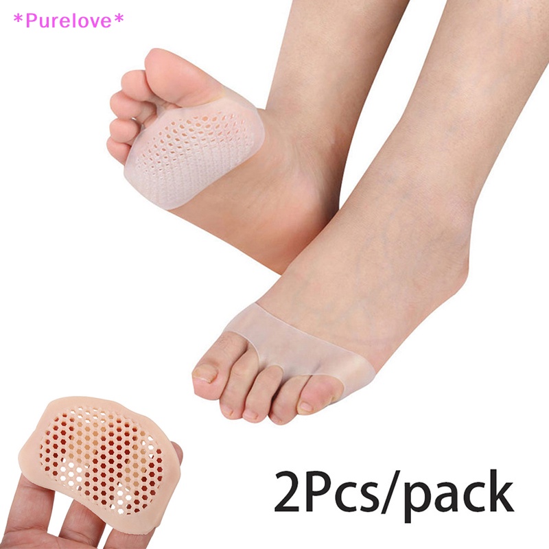 Bộ 2 Miếng Lót Giày Cao Gót Bằng Silicon Mềm Chống Trượt Tiện Lợi Mới