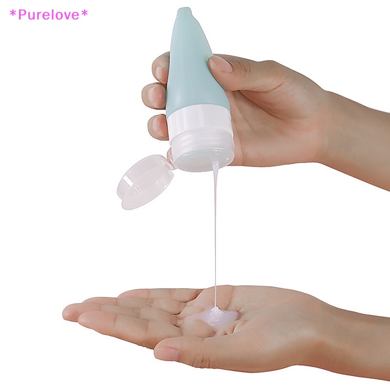 Chai Rỗng Bằng Silicon Đựng Mẫu Thử Đồ Du Lịch Tiện Dụng Mới