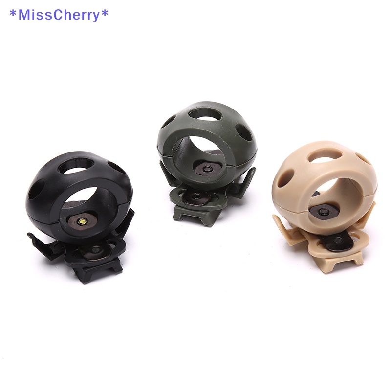 Giá Đỡ Đèn Pin Gắn Mũ Bảo Hiểm Xe Đạp Tiện Dụng Mới