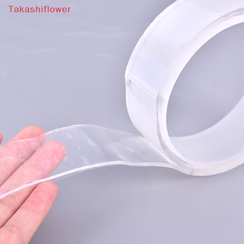 Băng Keo Nano Hai Mặt Trong Suốt Có Thể Tháo Rời Tiện Dụng