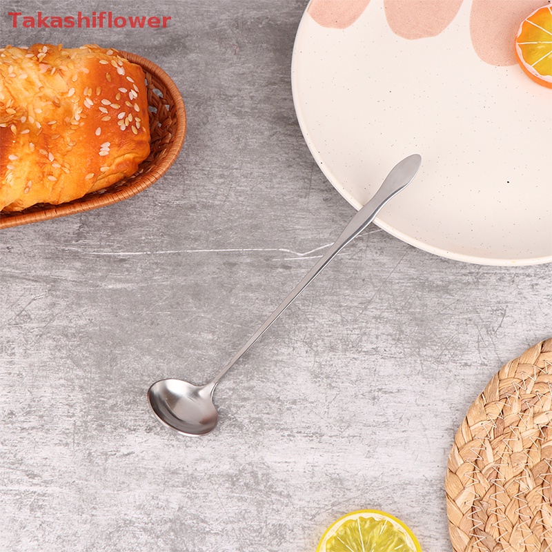 1 Muỗng Múc Kem Bằng Thép Không Gỉ Cán Dài