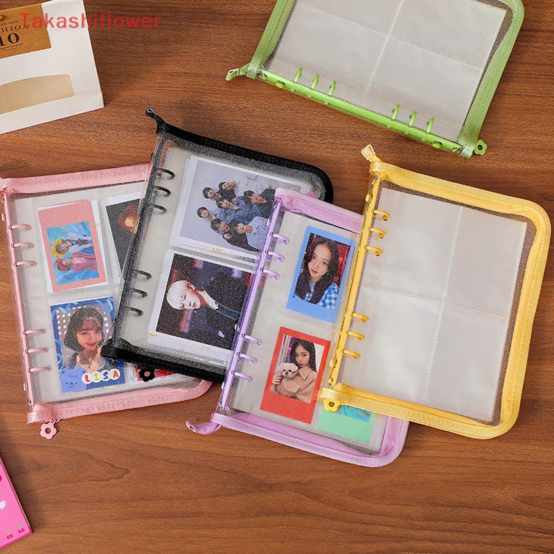 Sổ Lưu Trữ Ảnh Có Dây Kéo Và Vỏ Bọc Sách Tiện Dụng