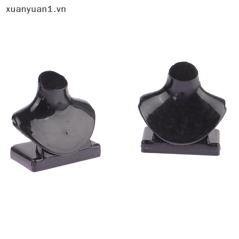 Set 5 Giá Trưng Bày Vòng cổ Màu Đen Cho Nhà Búp Bê