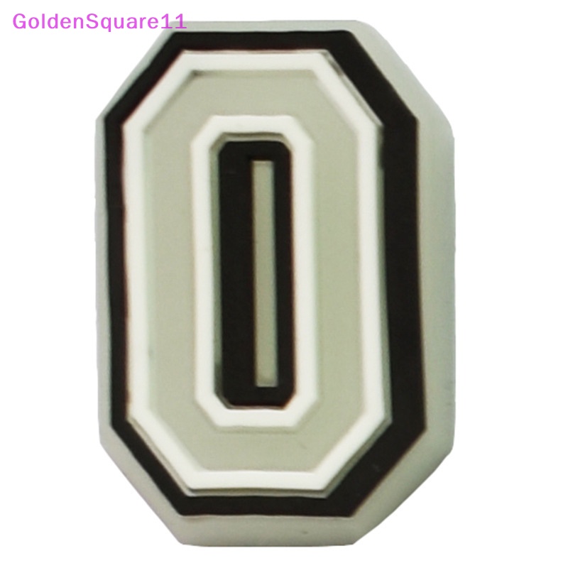 1 Khóa Dây Giày Bằng PVC Phát Sáng Trong Bóng Tối Hình Chữ Ch Đáng Yêu