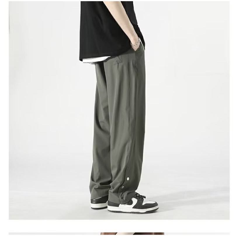 Quần Dài Ống Rộng Phong Cách Mỹ Thời Trang Mùa Hè Dành Cho Nam
