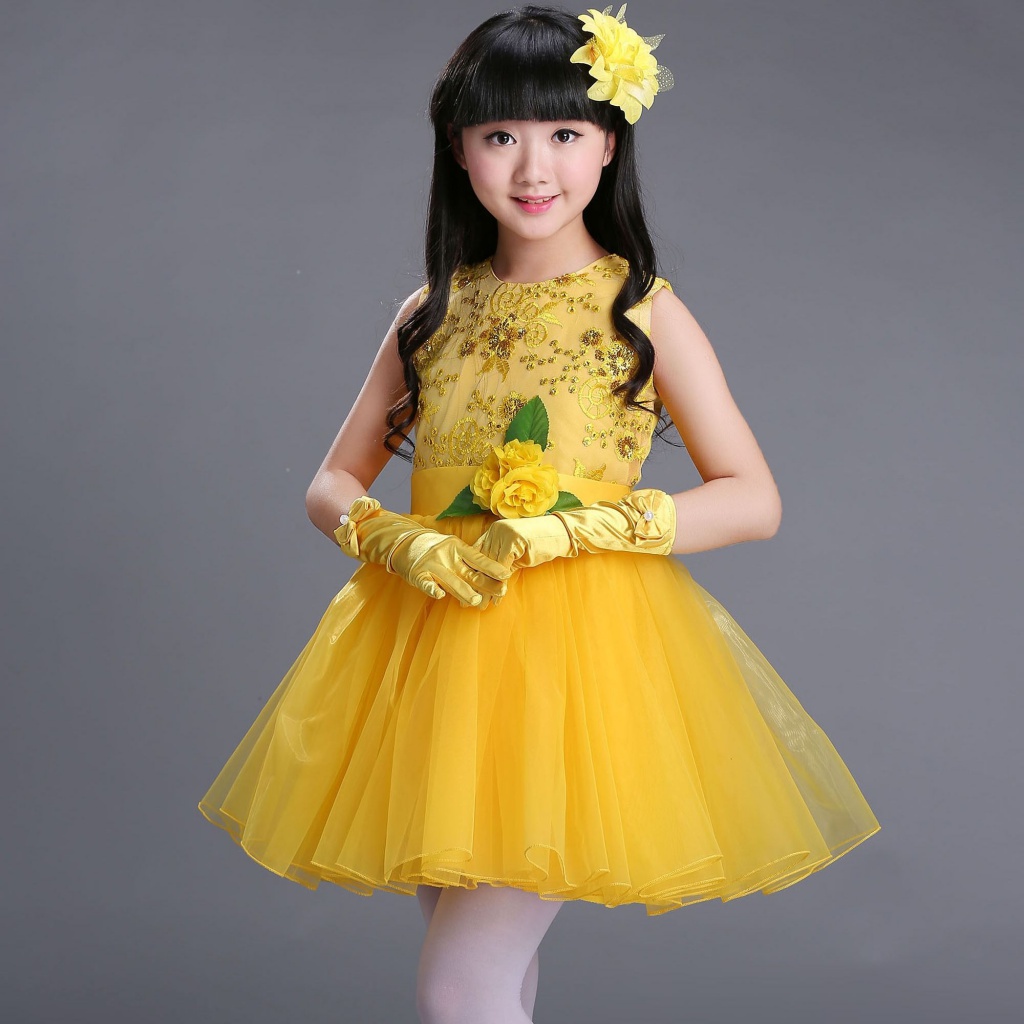 Đầm Công Chúa Pettiskirt Gauzy Dùng Biểu Diễn Nhảy Múa Dành Cho Bé Gái Mẫu Giáo