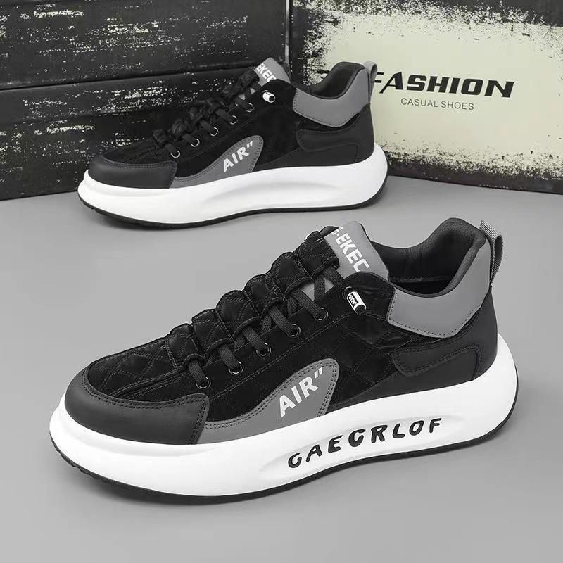 Giày Nam Sneaker Mẫu Hot Trend 2023 Kiểu Dáng Thời Trang Cá Tính Đế Bánh Mỳ Cực Chất
