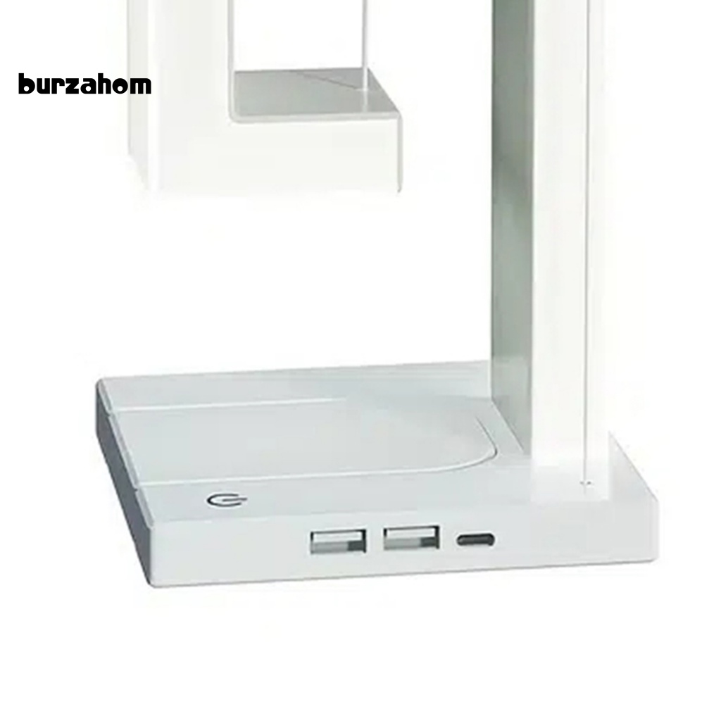 Đèn LED Để Bàn 2 Trong 1 Chống Trọng Lực 10W Tích Hợp Sạc Điện Thoại Tiện Dụng