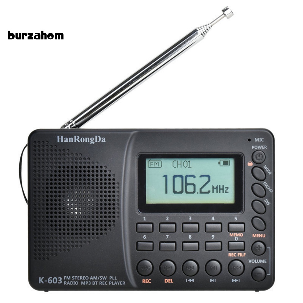 Radio K-603 Kết Nối Bluetooth 5.0 Đa Năng Cho Mọi Lứa Tuổi