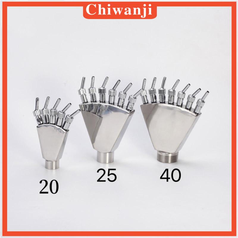 Vòi Phun Nước Hình Quạt Đuôi Chim Phượng Hoàng Cho Sân Vườn