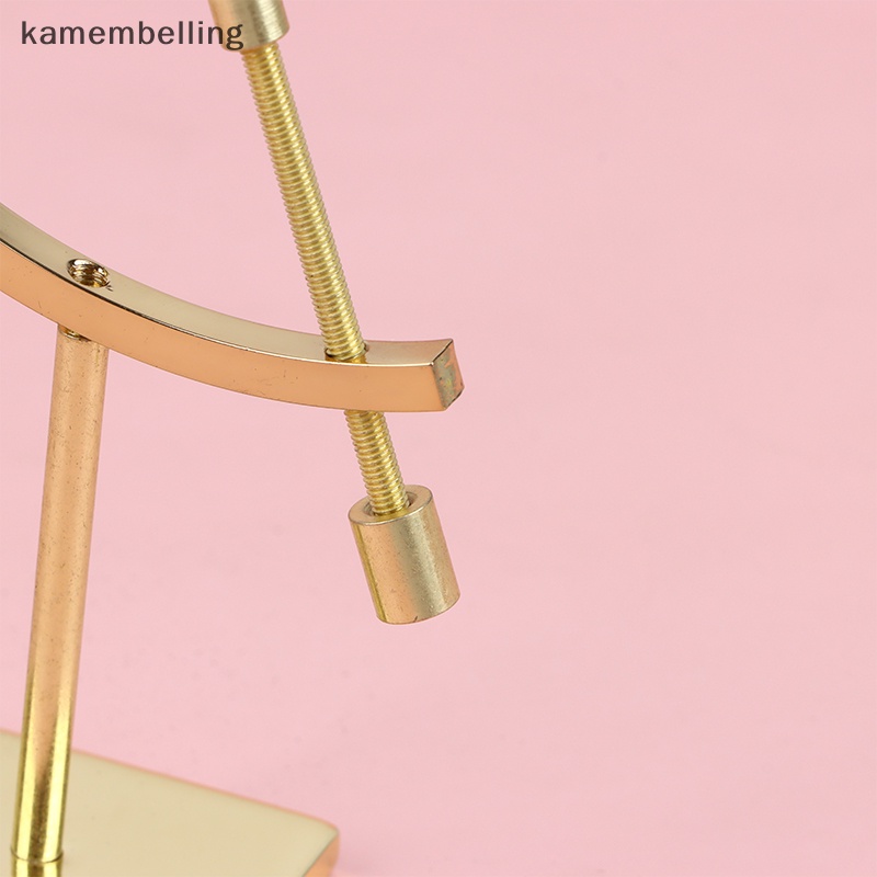 Kamembelling Quả Cầu Thủy Tinh Màu Vàng Kim Trưng Bày Đồ Trang Trí Thủ Công Thời Trang