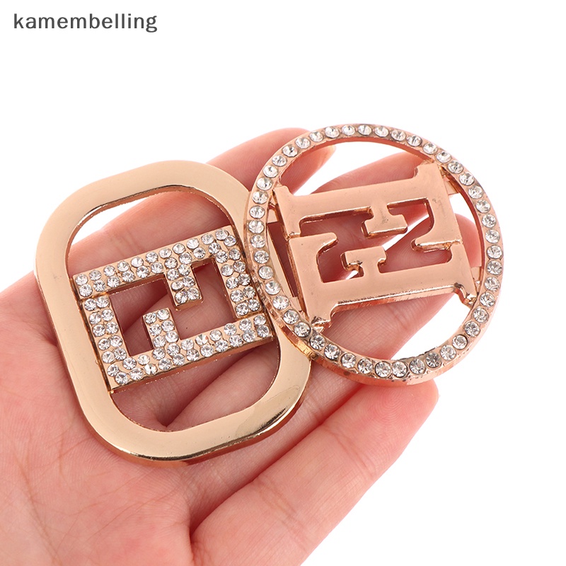 1 Cặp Phụ Kiện Kẹp Giày Cao Gót Đính Đá Cho Cô Dâu