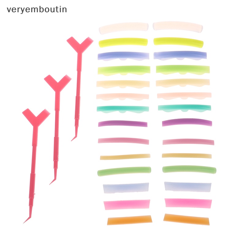 Bộ Dụng Cụ Đệm Silicone Nâng Lông Mi Tiện Dụng