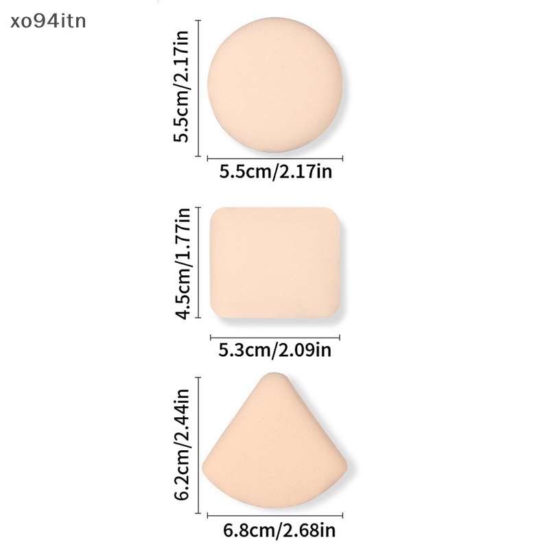 1 Mút Trang Điểm Tán Kem Nền Tạo Khối Tiện Dụng