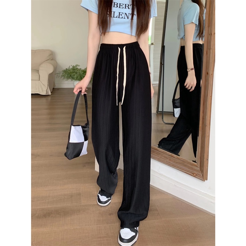 Quần Dây Rút Thiết Kế Mới Kiểu Dáng Đơn Giản Thời Trang