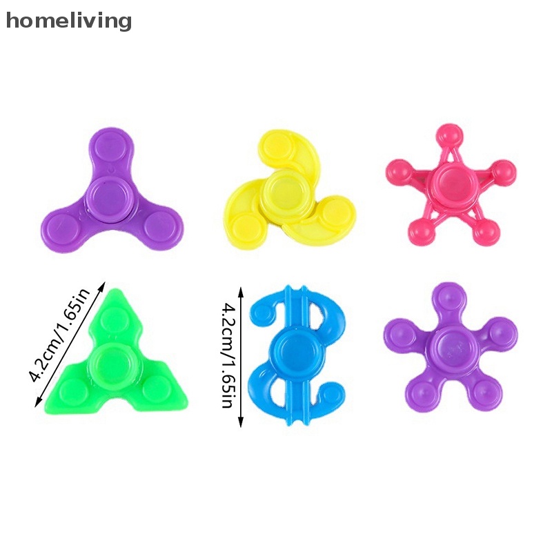 Bộ 5 Con Quay Đồ Chơi Fidget Spinner Mini 4CM GiúP GiảM Stress