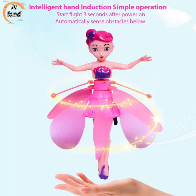 Đồ Chơi Búp Bê Công Chúa Bay Mini Có Thể Sạc Lại Bằng Cổng Usb