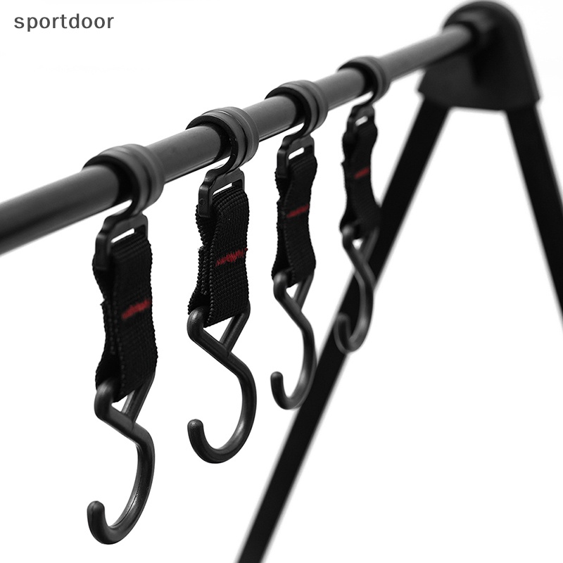 Bộ 3 / 5 Móc Treo Chữ S Có Thể Tháo Rời Tiện Dụng Mang Theo Du Lịch Cắm Trại