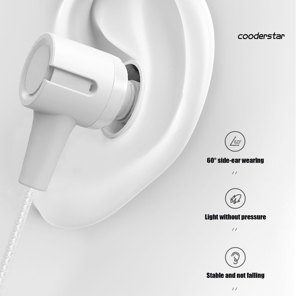 Tai Nghe Nhét Tai L201 Jack 3.5mm Bass Trầm Có Micro Cho Điện Thoại