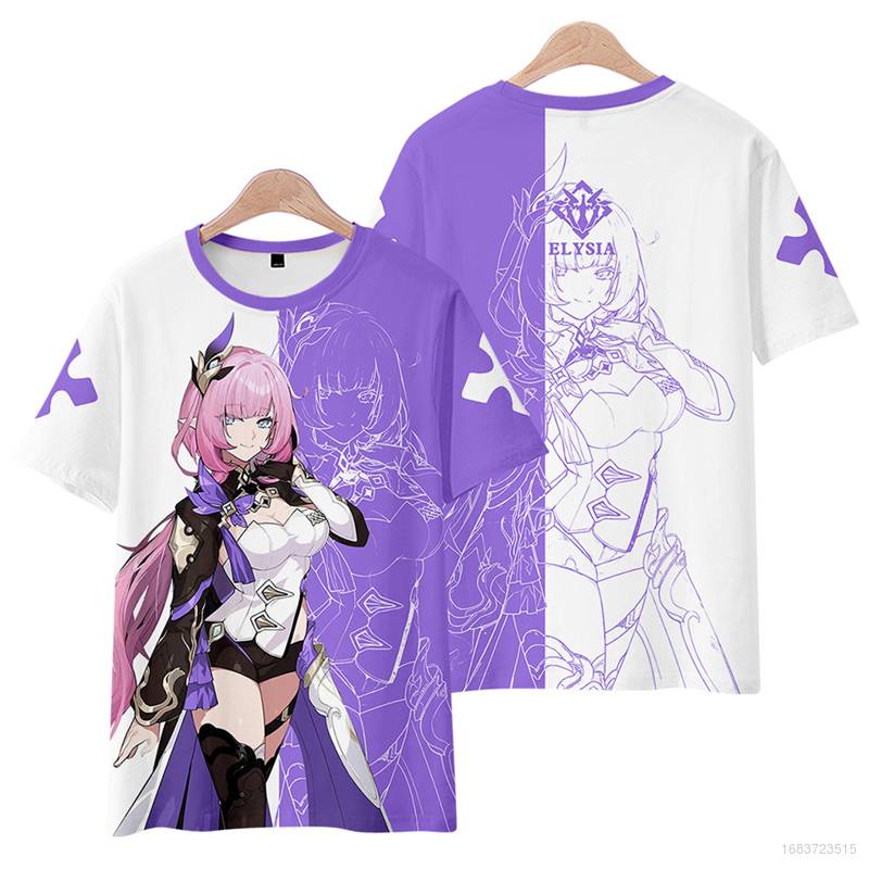 Áo Thun Tay Ngắn In Hình 3D Thời Trang Cho Nữ