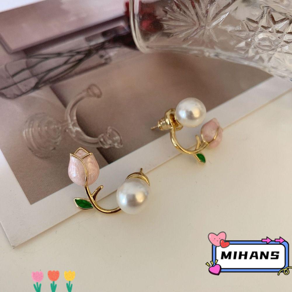 Khuyên Tai Hình Hoa Tulip Thiết Kế Mới