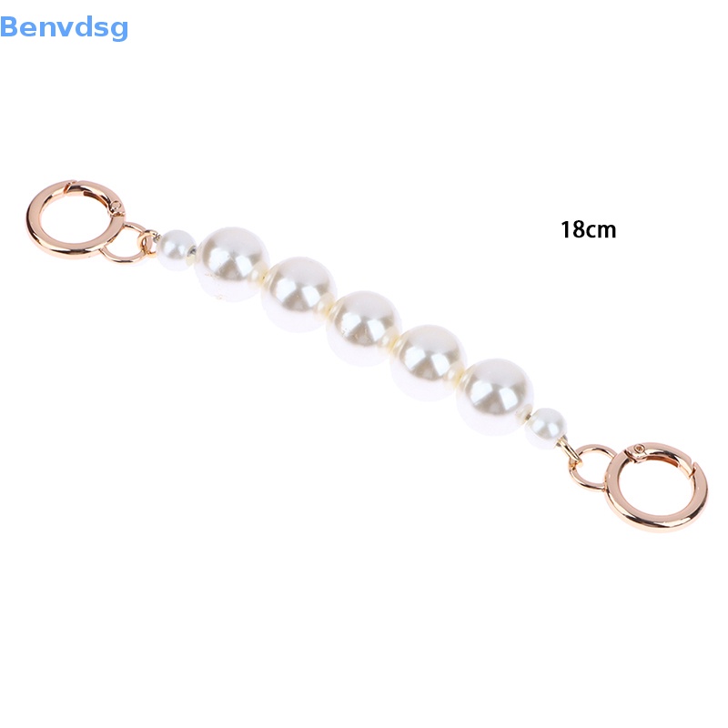 Dây Xích Nối Dài Túi Xách / Đeo Chéo Đính Hạt Ngọc Trai DIY