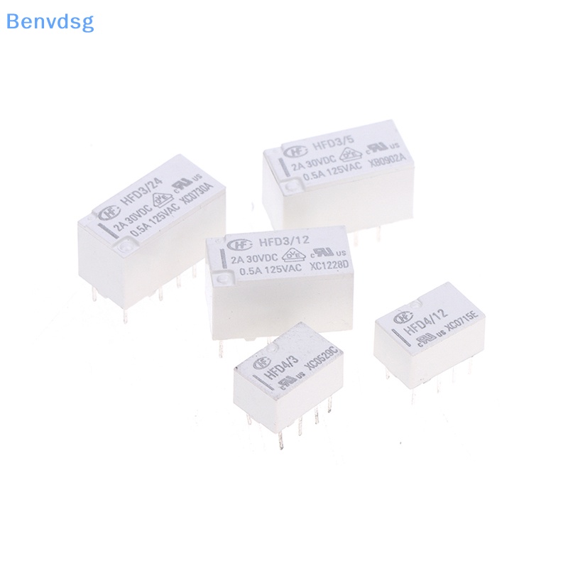 Rơ Le Tín Hiệu HFD4 2A 8Pin SMD 3V 4.5V 5V 12V 24V DC HFD4-V / 5V HFD4 / 12V - S well