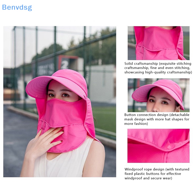 Benvdsg > Mũ Rộng Vành Chống Nắng Chống Tia Uv Có Thể Tháo Rời Tốt