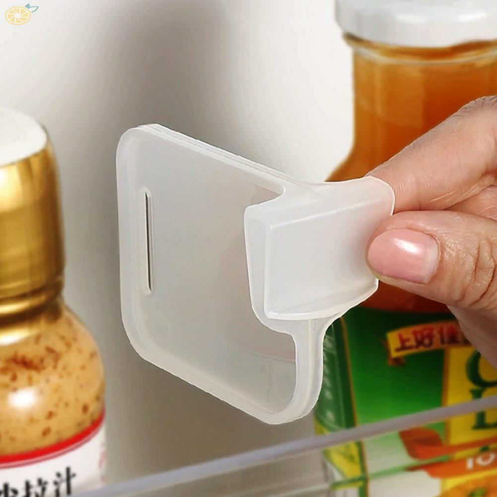 【VARSTR】Partition Your Refrigerator for Efficient Storage with 4 Pcs of Shelf Organizers