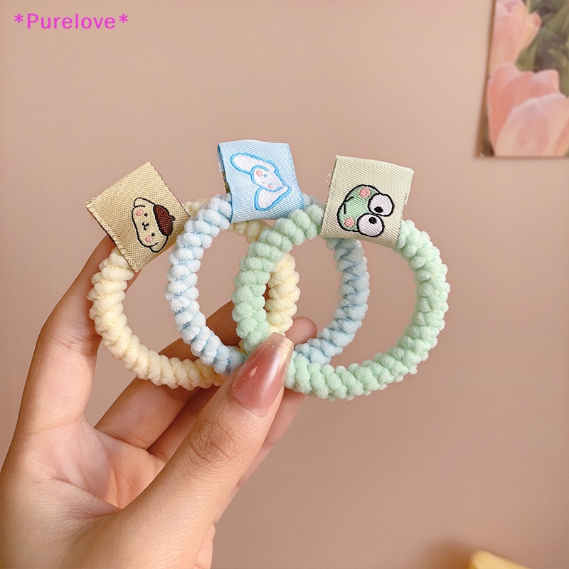 Dây Buộc Tóc Cao Su Co Giãn Màu Kẹo Ngọt Thời Trang Cho Nữ Mới