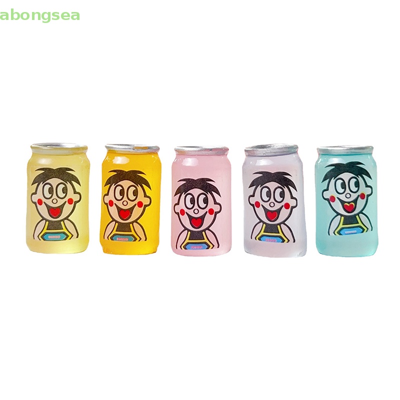 Abongsea Set 3 Bình Sữa Dạ Quang Dùng Trang Trí Tiểu Cảnh / Nhà Búp Bê