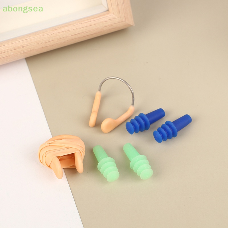 1 Kẹp Mũi Bằng Silicon Mềm Chống Trượt Bền Bỉ Có Thể Điều Chỉnh Được abongsea