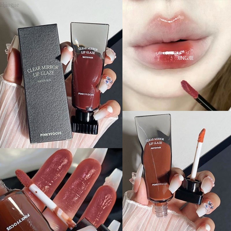 Son Bóng Pinkyfocus Thiết Kế Dạng Tuýp Lâu Phai Chống Nước