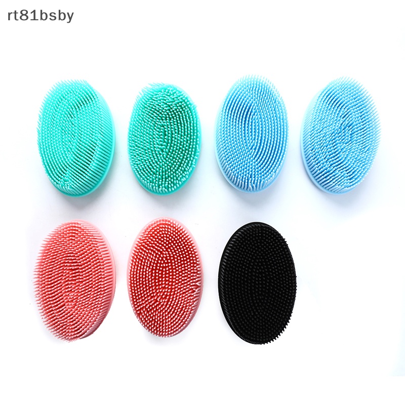 Bàn Chải Tắm Mát Xa Cơ Thể Bằng Silicon Tiện Dụng Cho Bé